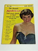 Vintage The Soneeta Marvella Bombshell Hair Net ,  for Collecting . 1940... - $5.82