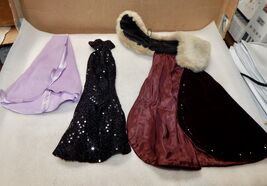 Gene Sparkling Seduction Strapless Sequin Dress Faux Fur + Skirt 16" Dol... - $39.99