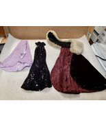 Gene Sparkling Seduction Strapless Sequin Dress Faux Fur + Skirt 16" Dol... - $39.99