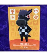 Animal Crossing Amiibo Card Roscoe Series 1 - $171.32 MXN
