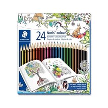 Noris colour Johanna Basford Design Coloured Pencil - Assorted (Pack of 24)  - £13.43 GBP