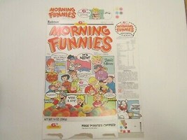 Empty RALSTON Cereal Box 1988 MORNING FUNNIES 6th Edition [P6d6] - $13.57