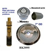 Moen  RK3095 Rebuild kit with 1 valve acrylic handle in Chrome - €64,70 EUR