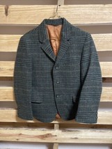 Vintage Sears Fashion Leader Boys Wool Dress Coat Jacket Size 7 KG JD - $49.50