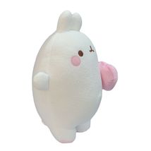 Molang Heart Love Plush Stuffed Animal Plush Doll Korean Toy 25cm 9.8inch(White) image 3