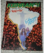 Iron Maiden Kerrang! Magazine Vintage 1985 Eddie Was Here Bruce Dickinson - $41.01 CAD