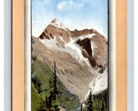 MT Sir Donald Glacier British Columbia Canada Simil Telaio Unp DB Cartol... - $4.04