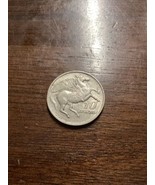 1973 Greece 10 drachmai, Pegasus, Winged horse, animal wildlife coin - $12.23 CAD