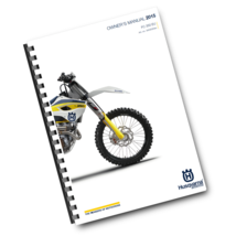 HUSQVARNA 2015 - FC 350 EU - OWNERS MANUAL - REPRINTED COMB BOUND - $49.99