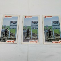 (3) 3.5&quot; X 6&quot; Vintage Jacques Hybrids Data Memo Notebooks Wisconsin  - $270.84 MXN