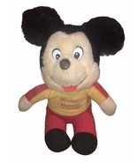 Knickerbocker Disney Mickey Mouse Power Plush Vintage - £8.82 GBP