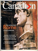 Canadian In Flight Magazine of Canadian Airlines February 1998 Appian Wa... - £12.46 GBP