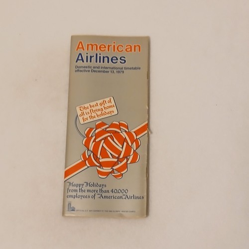American Airlines Domestic &amp; International Timetable Effective December ... - £5.74 GBP