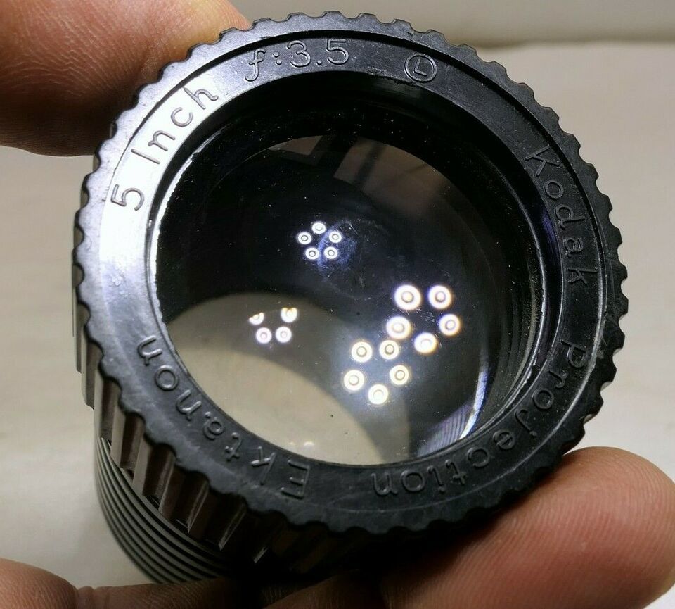 Kodak Projection Ektanon  5&quot; f3.5 vintage - AS IS with haze needs cleaning - $18.29