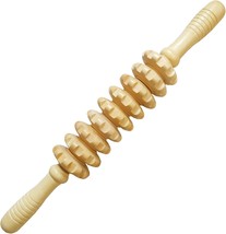 Wood Therapy Massage Tools Manual Massage Roller Stick for Body Sculpting Madero - £18.85 GBP