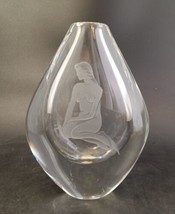 Orrefors Sweden Sven Palmquist Sommerso Nude  Glass Vase ***11 of 13 Mad... - £98.94 GBP