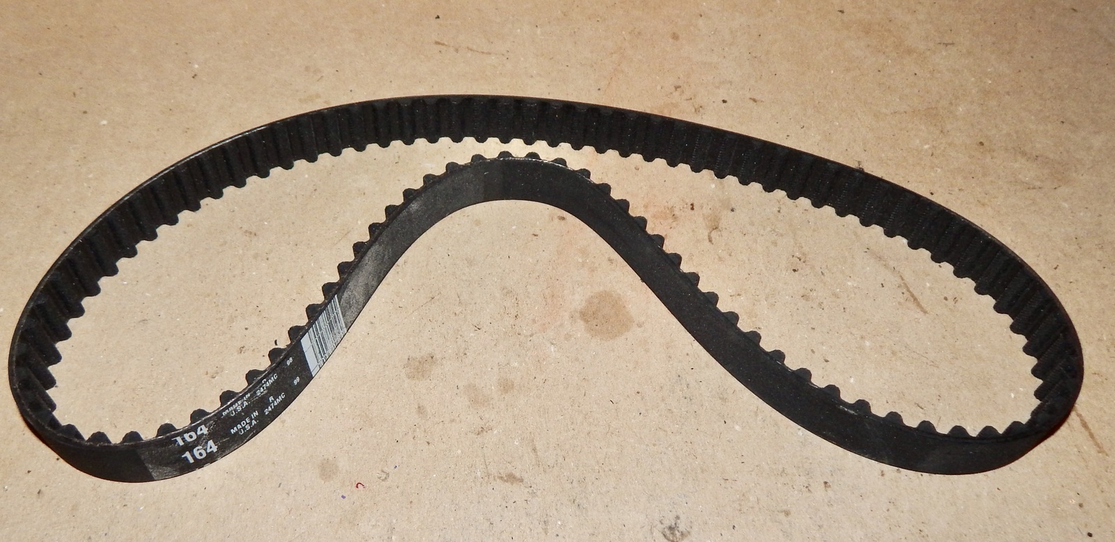Engine Timing Belt Beck/Arnley 026-0249 Fits 89-95 Chevy GMC Geo Asuna N... - $5.49