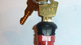 NEW Electrical key C&amp;K 0189 On-Off Ignition Switch 2-position 4A 125VAC ... - $11.00