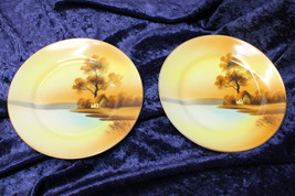 Noritake Tree In The Meadow Bread &amp; Butter Plate #46 Green Backstamp Set... - $14.99