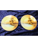 Noritake Tree In The Meadow Bread &amp; Butter Plate #46 Green Backstamp Set... - $14.99