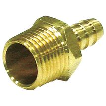 Brass 3/8 in. D X 3/8 in. D Adapter - $8.95