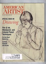 American Artist Magazine May 2001 Drawing Pen and Ink Metalpoint Colored pencil - £11.79 GBP