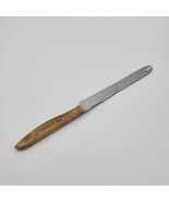 Vtg Justen Stainless Steel Double Sided Serrated 7&quot; Carving Knife - £10.08 GBP