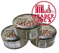 3 Packs Trader Joe&#39;s Greek Chickpeas with Parsley &amp; Cumin 9.88 Oz.Each - $20.50