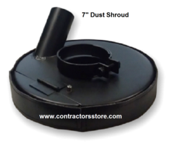 Diamabrush 7&quot; Dust Shroud, Dust Control System - $93.49