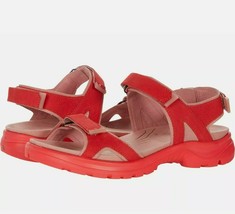 Woman&#39;s Sandals Ecco Sport Yucatan 2.0 Hibiscus Size Us 7-7.5 / Euro 38 - £98.24 GBP