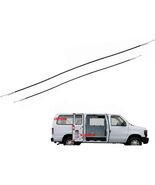 Side Cargo Door Left Upper &amp; Lower Latch Release Cable for Ford E150 E25... - $514.97 MXN