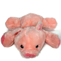 Dan Dee Collector&#39;s Choice Large Laying Pink Pig Stuffed Animal Plush 20... - £52.70 GBP