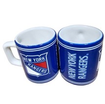 NEW YORK RANGERS TEAM CERAMIC SHOT GLASS/MUG 2 OZ NEW NHL LICENSED - £6.56 GBP