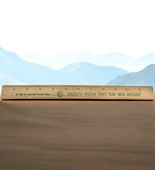 Vintage Smokey The Bear 12&quot; Ruler Smokey&#39;s Friends Don&#39;t Play With Matches - €6,71 EUR
