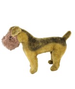 Vintage Mid-Century Steiff Hermann Airedale Terrier Dog Plush Mohair - $99.00