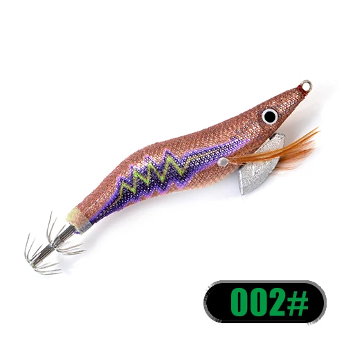 FISH KING 2.0/2.5/3.0/3.5# Luminous Squid Jig Hard Bait 8/11.5/14/19.5g Sea Fish - $34.23