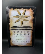 Tobin James Cellars Wine Charcuterie Glass Cheese Board Paso Robles Liqu... - $39.59