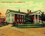 Elk County General Hospital Nurses Home Ridgway Pennsylvania PA 1912 DB ... - £3.87 GBP