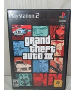 Playstation 2 PS2 Grand Theft Auto III 3 game disk case insert poster - £7.34 GBP
