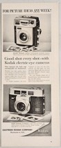 1960&#39;s Print Ad Kodak Brownie Starmatic &amp; Auto 35mm Cameras Eastman Rochester,NY - £13.33 GBP
