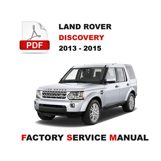 LAND ROVER DISCOVERY DIESEL 2013 2014 2015 ULTIMATE SERVICE REPAIR FSM MANUAL - $14.95