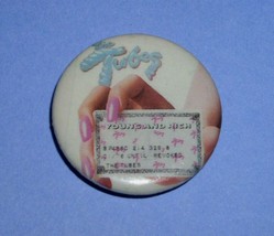 The Tubes Young And Rich Pinback Button Vintage 1983 Personalities Inc. - $14.99