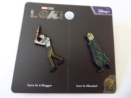 Disney Trading Spille Marvel Loki &amp; Sylvie Smalto Pin Set - £22.03 GBP