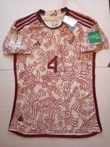 Rafael Marquez Mexico 2022 World Cup Qatar Match Slim White Away Soccer Jersey - £67.78 GBP