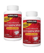 2 Packs Kirkland Signature Extra Strength Acetaminophen Pain Fever Relie... - $30.63 CAD
