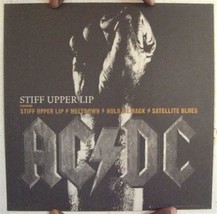 Acdc Stiff Upper Lip 2 Sided Poster AC/DC Ac\Dc - £14.06 GBP