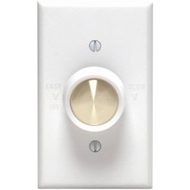 Leviton 612-6616-W Full Range Variable Fan Speed Control, 120 Vac, 60 Hz... - $23.40