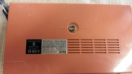  Extremely Rare Sony TR-815-Y Shortwave Radio, Transistor 8  Pink Color - £101.95 GBP