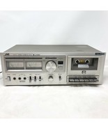 VTG JVC KD-A3 Silver Stereo Cassette Deck Super ANRS FOR PARTS NOT WORKING - £44.35 GBP