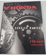 1998 1999 Honda VTR1000F Super Hawk Servizio Negozio Repair Manuale OEM ... - £44.84 GBP